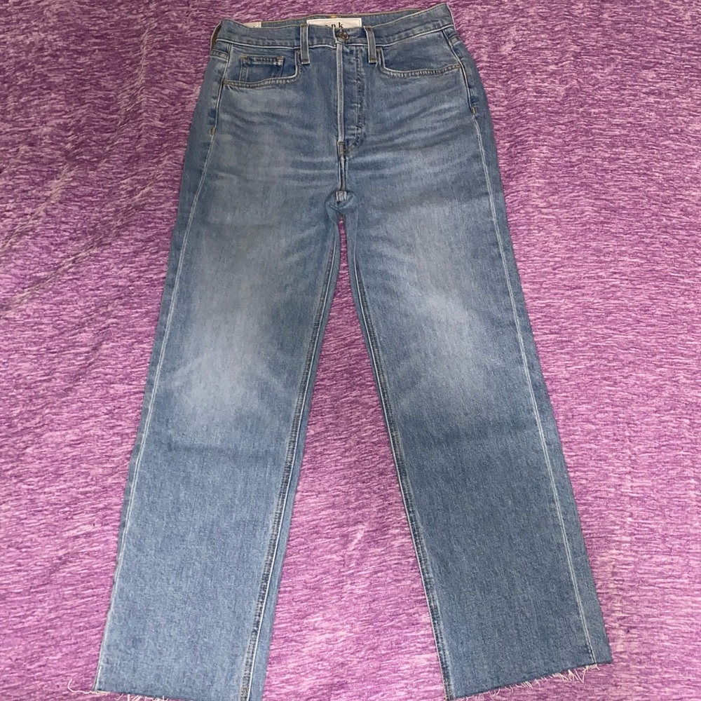 FRANK AND EILEEN Monaghan denim mom jean